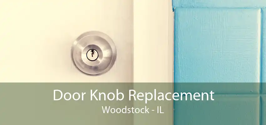 Door Knob Replacement Woodstock - IL